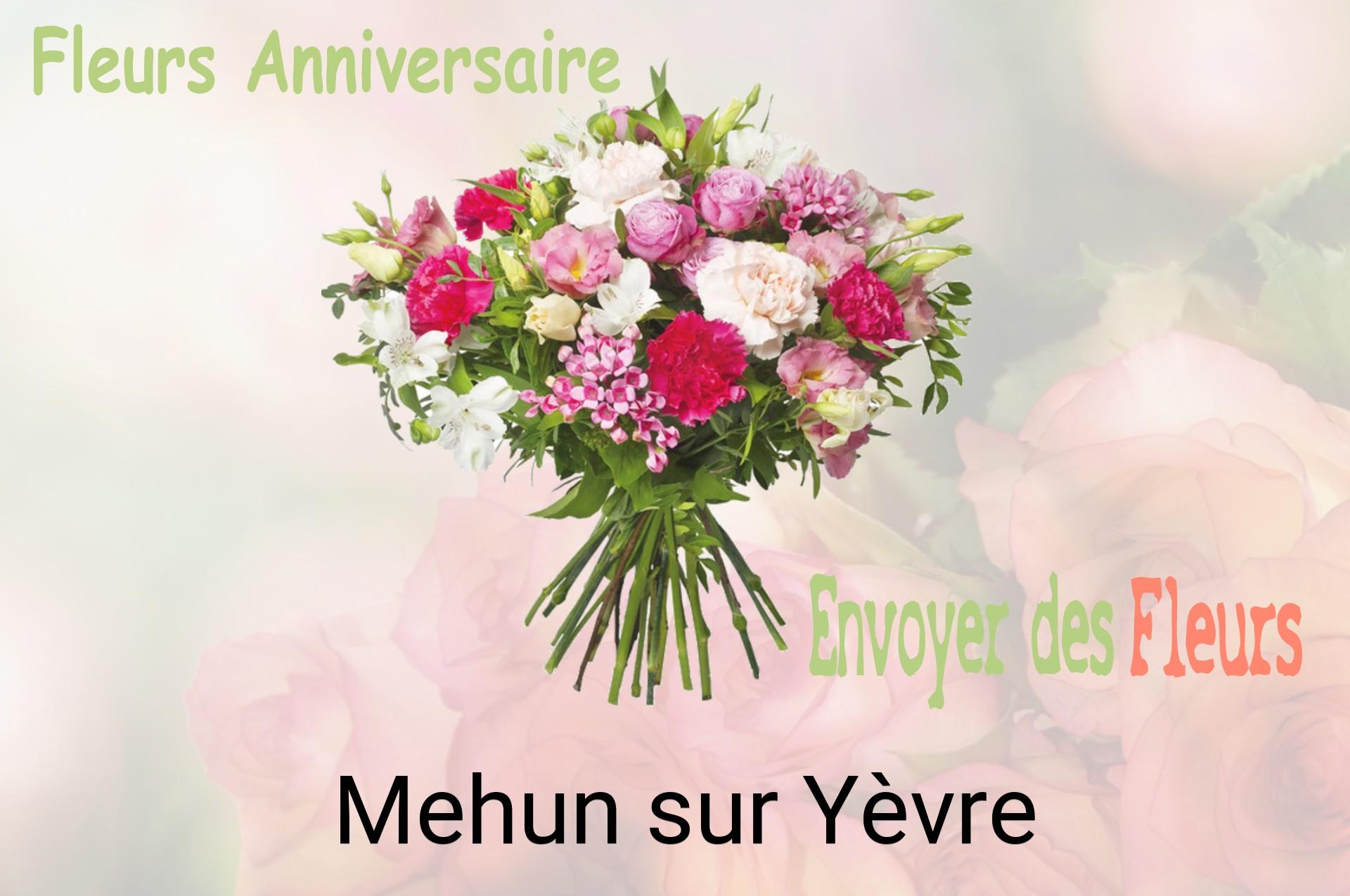Bouquet de fleurs d’anniversaire livré à Mehun-sur-Yèvre